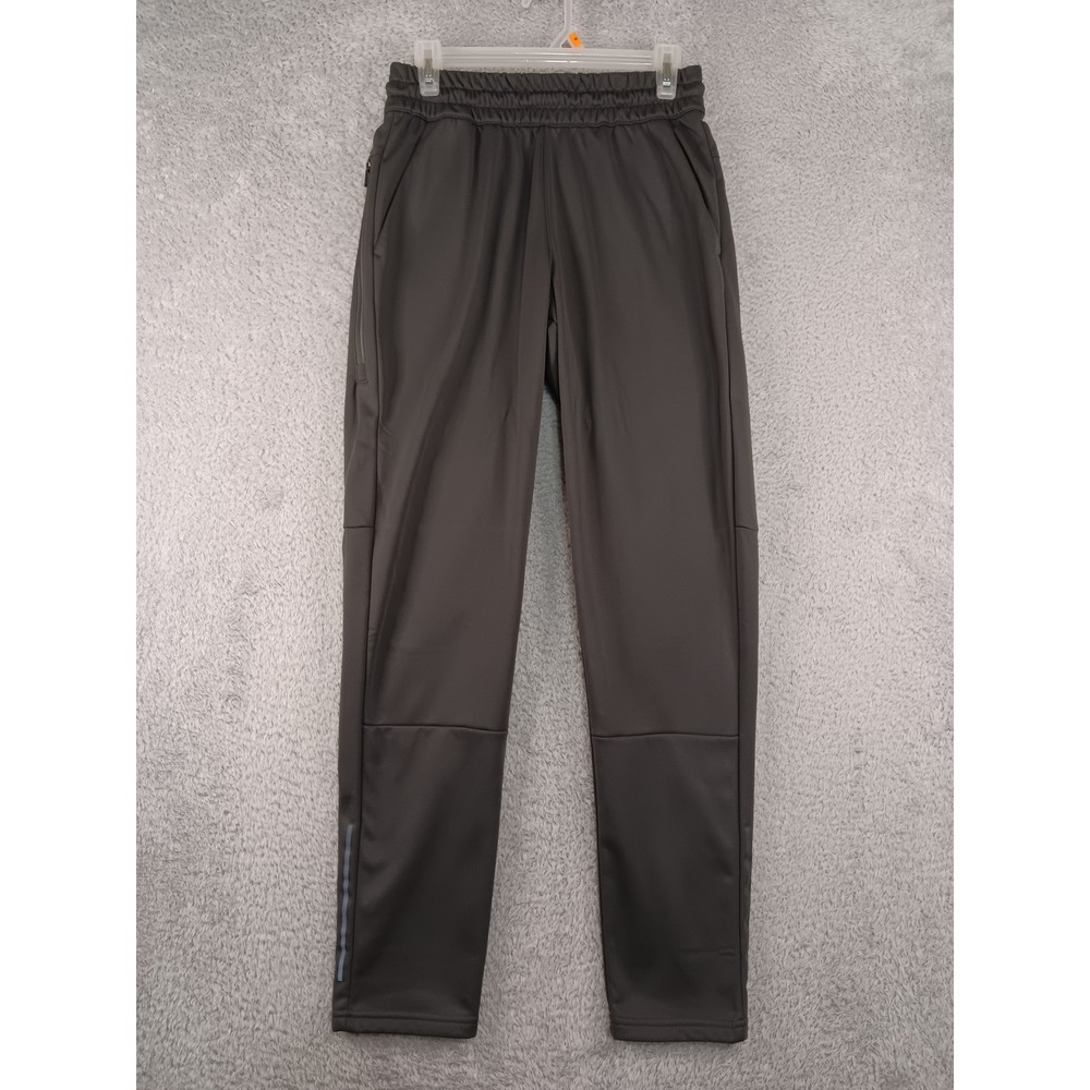 Member's Mark Tech Fleece Pants Men S (27x30) Grey NWT Side Zip Pocket